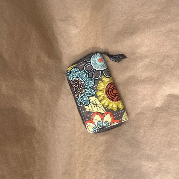 Vera Bradley Handbags - Vera Bradley Floral Patterned Long Wallet